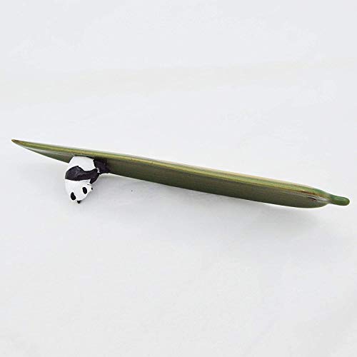 TIETHEKNOT Incense Stick Holder Bamboo Leaf and Panda Ceramics Materia –  Meet Me in the Menopause