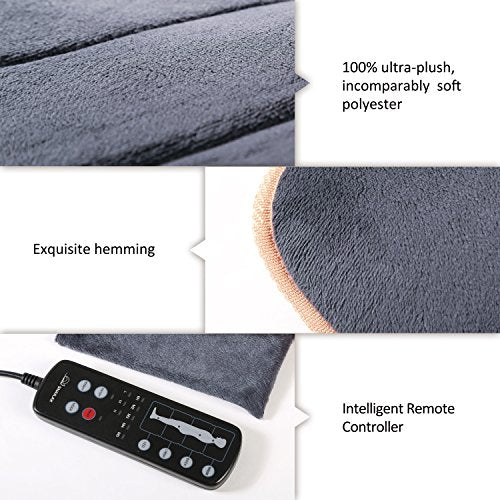 Snailax memory foam online massage mat with heat