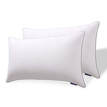 Load image into Gallery viewer, Sweetnight Pillows Pack of 2 Luxury Bed Pillows for Neck Pain Sufferers-100% Cotton Fabric Anti Snore &amp; Anti Allergy, Soft Hotel Quality Pillows for Back Stomach and Side Sleepers(2 Pack, 48 x 74 cm)
