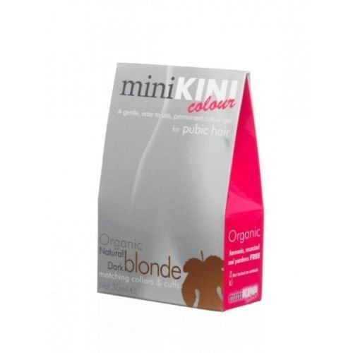 miniKini Colour - Permanent Hair Colour For Pubic Hair - Dark Blonde