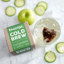 Load image into Gallery viewer, Teapigs Cucumber and Apple Cold Brew Tea Bags (1 Pack of 10 Tea Bags)
