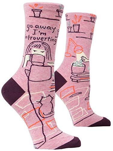 Woman Socks, Women 5-10, Go Away Introverting, Go Away Introverting, Women 5-10