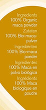 Load image into Gallery viewer, Naturya | Peruvian Organic Raw Maca Powder 300g | Certified Organic, Vegan &amp; Kosher Superfoods | Packed with Vit B2, Iron &amp; Fibre
