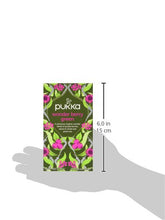 Load image into Gallery viewer, Pukka Wonder Berry Green, Organic Herbal Tea with Elderberry &amp; Blackcurrant (4 Pack, 80 Tea bags)
