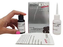 Load image into Gallery viewer, miniKini Organic Colour Permanent Dye For Pubic Bikini Hair Dark Brown Ladies Twin-Pack
