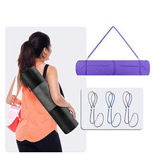 Load image into Gallery viewer, Aoweika Yoga Mat with Body Alignment System, Non Slip Thick Pilates Mat, TPE Fitness Mat, Home Workout Mat with Strap and Mesh Bag, Perfect for Yoga, Pilates and Gymnastics(183 x 61 x 0.6cm)
