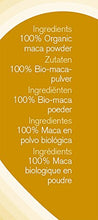 Load image into Gallery viewer, Naturya | Peruvian Organic Raw Maca Powder 300g | Certified Organic, Vegan &amp; Kosher Superfoods | Packed with Vit B2, Iron &amp; Fibre
