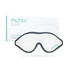 Load image into Gallery viewer, Echor Total Blackout 3D Padded Foam Comfortable Premium Soft Eye Mask/Sleep Mask with Adjustable Elastic Strap and Nose Pad for Sleep and Travel (White)
