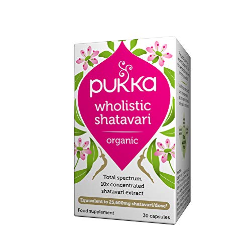 Pukka Herbs Wholistic Shatavari, Organic Herbal Supplement