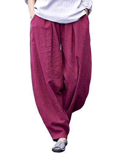 CRZ YOGA Women's Stretch Lounge Sweatpants Drawstring Travel