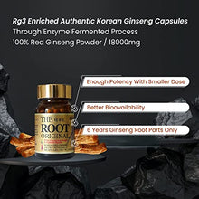 Load image into Gallery viewer, BTGIN Korean Red Ginseng Capsules, Natural Energy Supplements for Immune Support, Stress Relief, Focus and Mental Clarity, The Root Original Enriched with Pure Ginsenosides Rg3
