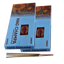 Load image into Gallery viewer, raajsee Nagchampa Incense Sticks 100 Gm Pack-100% Pure Organic Natural Hand Rolled Free From Chemicals-Perfect For Church,Aroma therapy,Relaxation,Meditation,Positivity &amp; Sensual Therapy 100 gm pack
