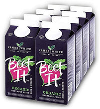 Load image into Gallery viewer, Beet It Organic Beetroot Juice (Pack of 8 x 750ml ) Picked and Pressed
