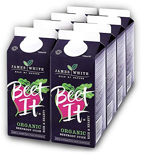 Beet It Organic Beetroot Juice (Pack of 8 x 750ml ) Picked and Pressed