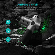 Load image into Gallery viewer, OPOVE Massage Gun Muscle Massager Deep Tissue Percussion Portable Handheld Electric Body Massager Sports Drill Super Quiet Brushless Motor Cordless for Muscle Deep Relaxation, opove M3 Pro Silver
